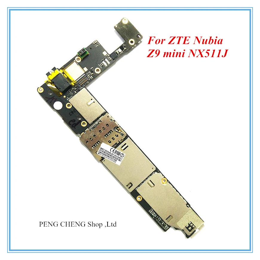 Европа оригинальная Рабочая хорошо материнская плата основной для zte Nubia Z9 mini NX511J 2 ГБ+ 16 Гб