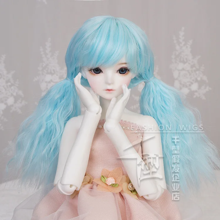 Details about   New curls Big wavy Hair Wig For 1/3 1/4 1/6 BJD Doll FBE463 