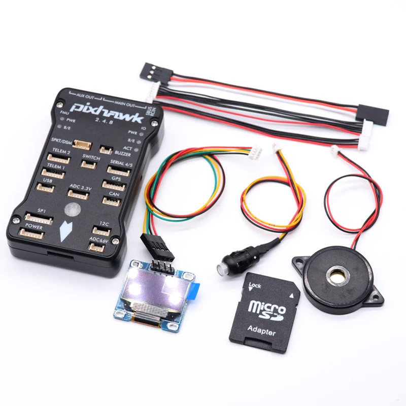Pixhawk Px4 Pix 2.4.8 32 Bit Flight Controller +safety Switch+buzzer+