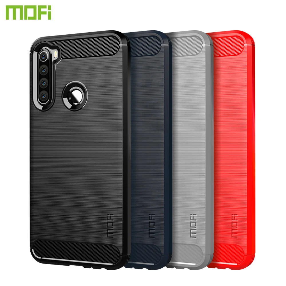 Чехол MOFi для Xiaomi Redmi Note 8 T, роскошный чехол из мягкого волокна ТПУ, силиконовый чехол для телефона s, задняя крышка для Xiaomi Redmi Note 8T