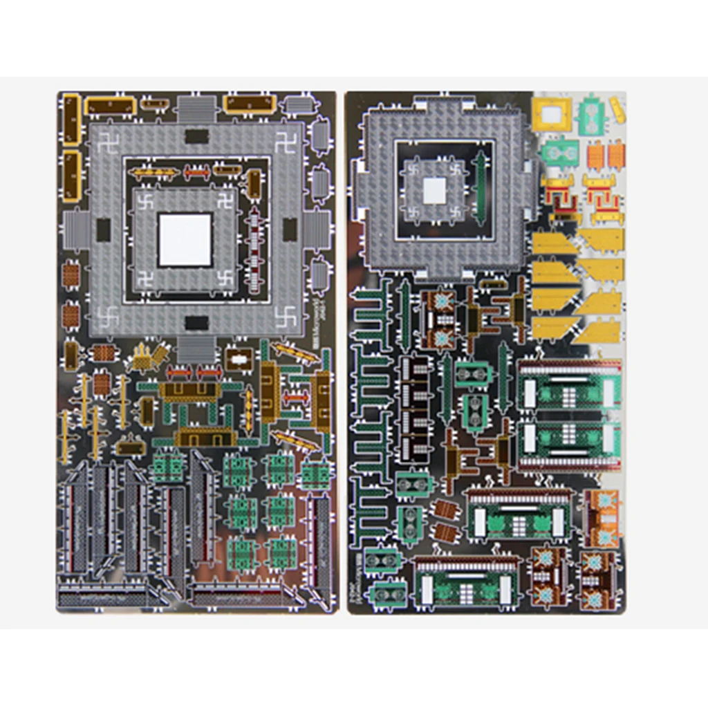 3D Metal Puzzle Tibetan Buddhist Temple Model Building Kits DIY Board Game Collectibles for Kids Adult Faminy Fun