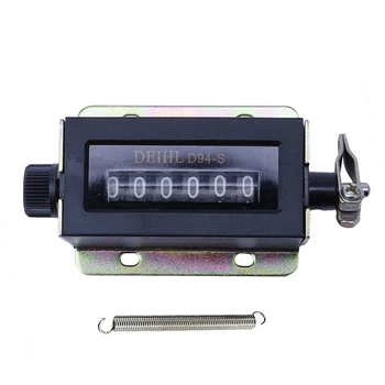 

0-999999 6 Digit D94-S Resettable Mechanical Pulling Count Counter