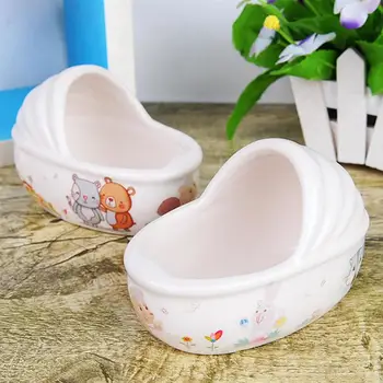 

NEW Style Ceramics Bathroom Bathtub Small Pet Hamster Accessories Pet Chinchilla Hamster Sand Bath Room