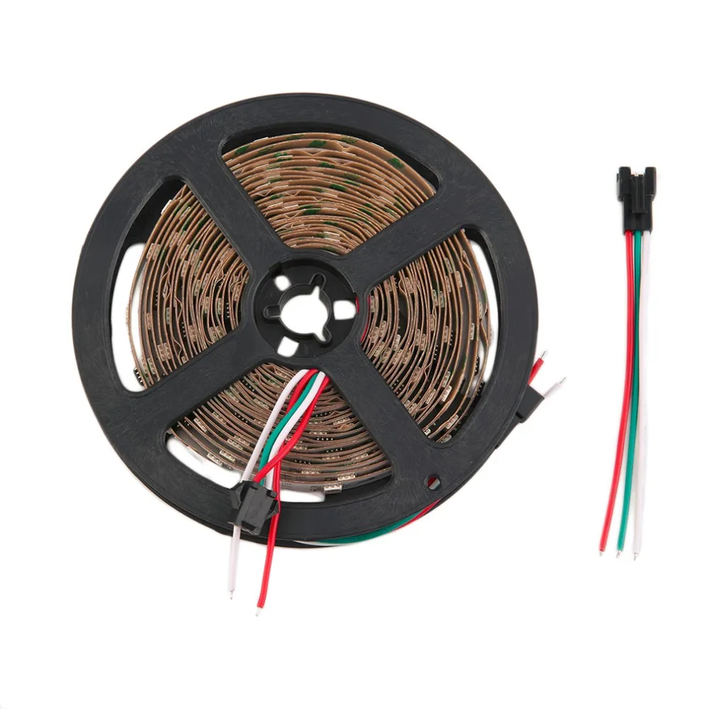 ICOCO Одежда высшего качества, 12 В, 5 м, 150 светодиодный WS2811 5050SMD Светодиодные ленты светильник Индивидуальный Адресный свет