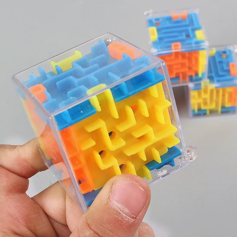 

Educational Toy Maze Rubik's Cube 3D mo huan qiu Roll-on Early Childhood Intellectual Solution Relaxation Young CHILDREN'S Small