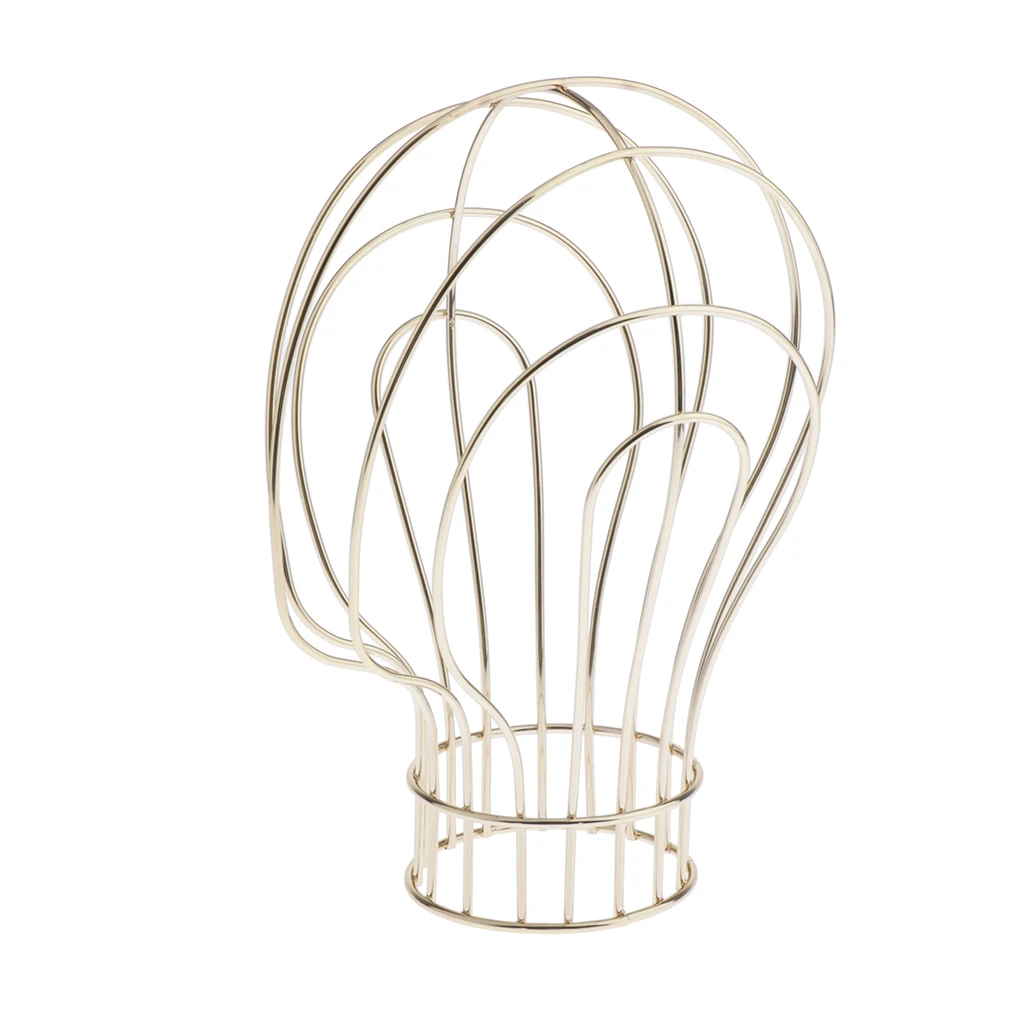 Wig Stand Metal Hat Display Wig Head Holder Mannequin Head/Stand for Hair Styling Drying Display