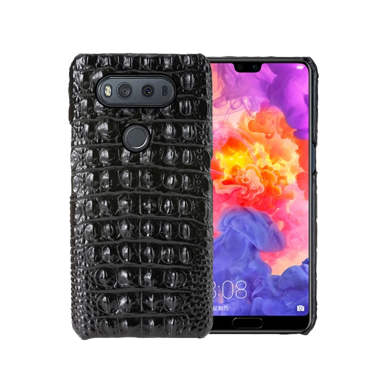 Чехол для телефона для LG V10 V20 V30 V40 V50 из крокодиловой кожи с текстурой из воловьей кожи чехол ForG3 G4 G5 G6 G7 G8s K40 K50 Q6 Q7 Q Stylo4 ThinQ
