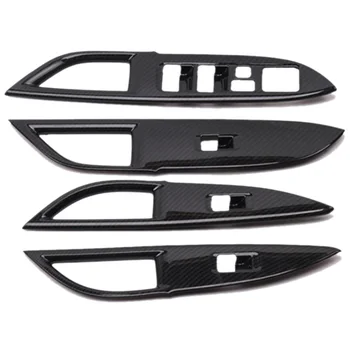 

ABS Inner Door Armrest Window Lift Switch Button Cover Trim for Mitsubishi Outlander 2013-2019 Car Accessories