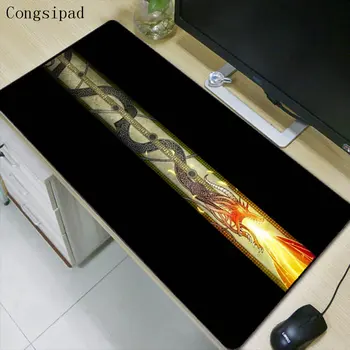 

Dragon Speed Version Large Gaming Mouse Pad Gamer Locking Edge Mouse Keyboards Mat Big Desk Mousepad for CSGO Dota 2