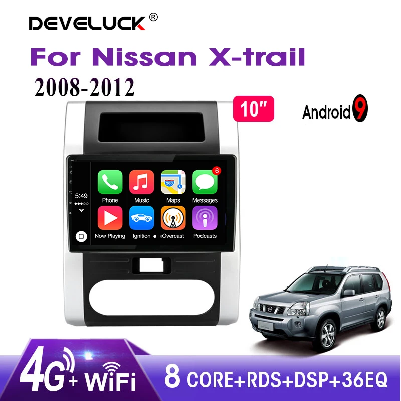 

Android 9.0 Car Radio For Nissan X-Trail XTrail X Trail T32 T31 Qashqai GPS Navigation Multimedia Video Player 2Din 4G Net+WIFI