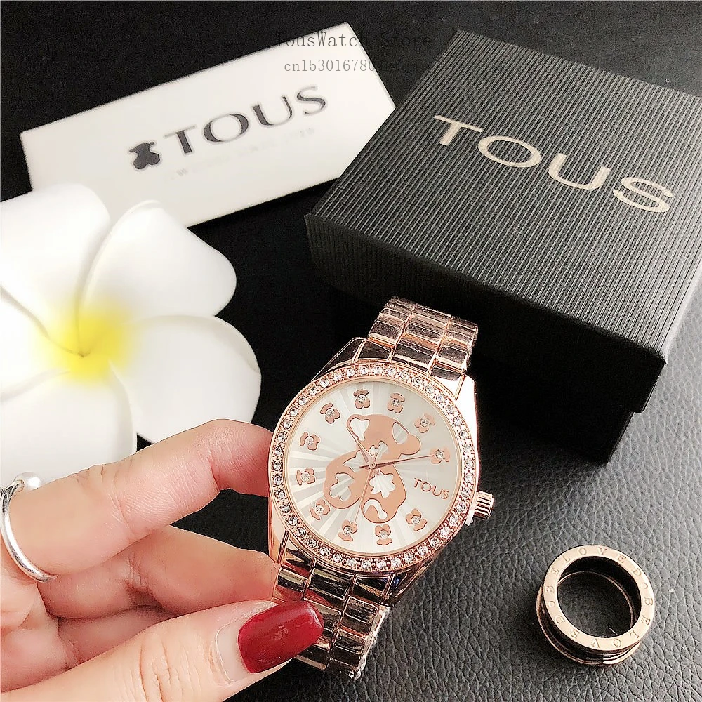 

TOUSES pulsera Watch Women Quartz Casual reloj Watches Bracelet Watch Ladies Quartz Watch Leather Fashion Sport TOUSES joyas 32