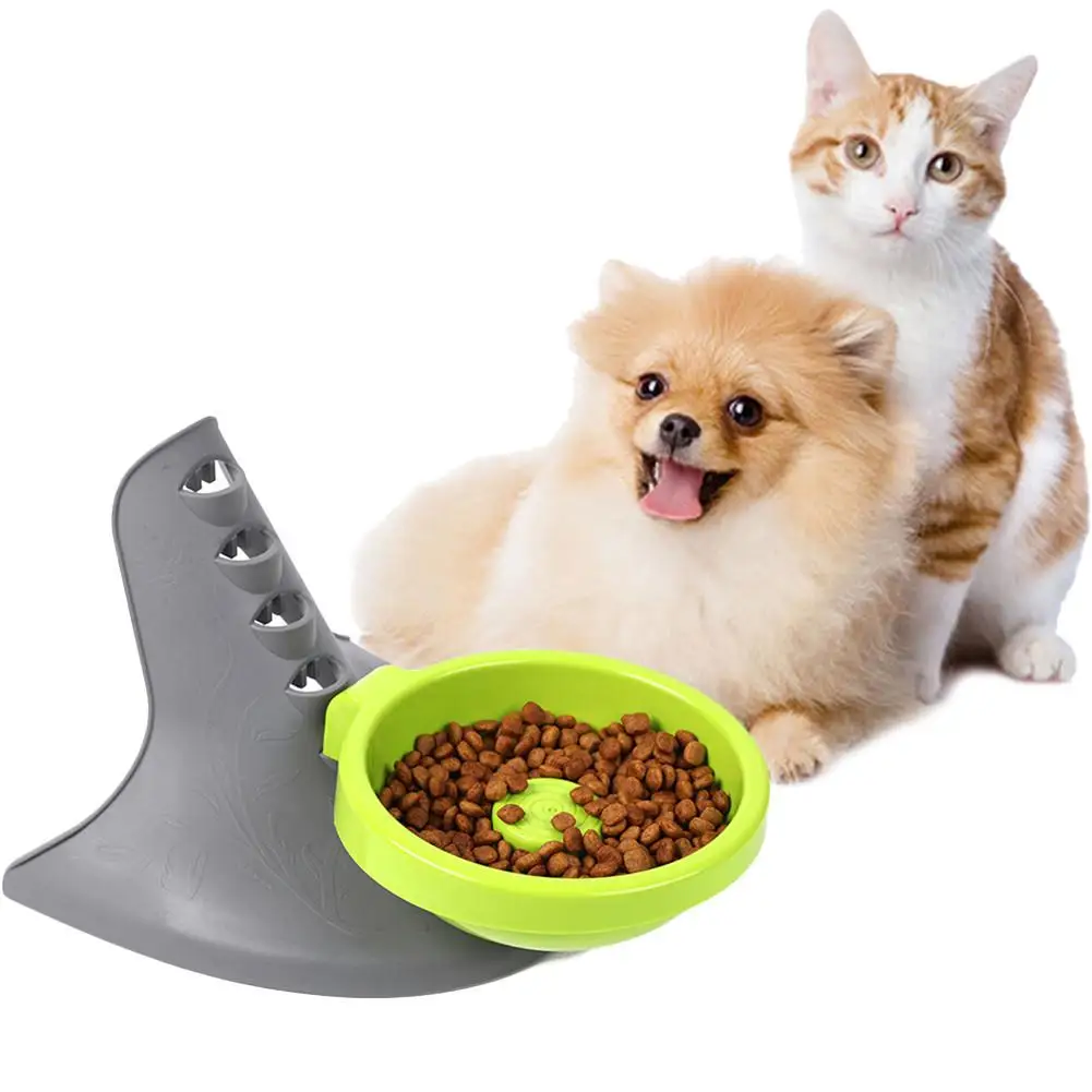 

Adjustable Slow Food Bowl Cervical Spine Protection Anti-choke Five Stepped Appearance Pet Food Bowl for Cat and Dog 20E