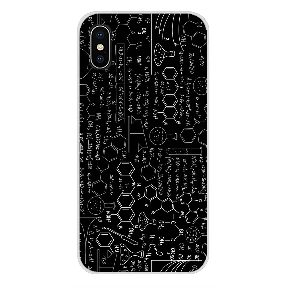 images 1 Для huawei Коврики Honor 4C 5C 5X6X7 7A 7C, 8, 9, 10, 8C 8X20 Lite рro Пособия по биологии химии с рисунком формул прозрачный мягкий чехол - Цвет: images 1
