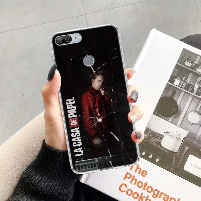 La Casa de papel чехол для huawei Honor 9 10 20 Lite рro 9X 8X 8A 8C фотоаппаратов моментальной печати 7S 7A 7C Y5 Y6 Y7 Y9 мягкий чехол для мобильного телефона чехол Coque