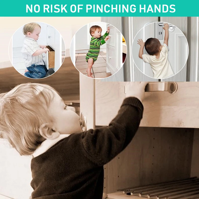 5pc Plastic Cabinet Lock Safety Baby Protection From Children Safe Locks For Refrigerators Baby Security Drawer Latches