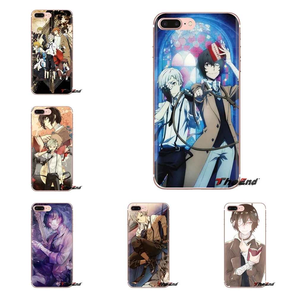 Japanese Anime Bungou Stray Dogs Soft Skin Case For Sony Xperia Z Z1 Z2 Z3 Z5 compact M2 M4 M5 E3 T3 XA Aqua LG G4 G5 G3 G2 Mini |