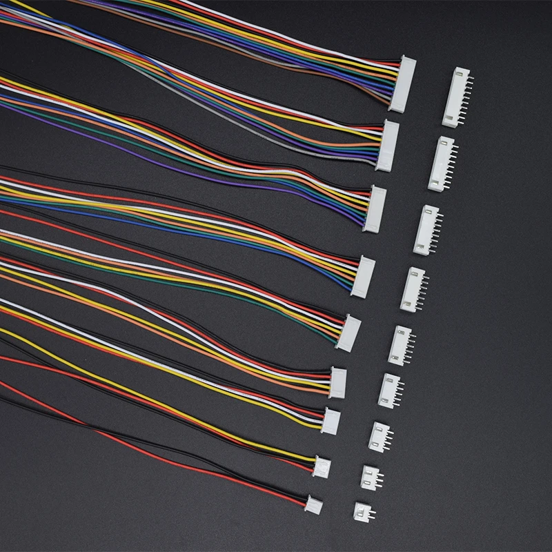 zhangrui723405さん専用　4口 10 Set Mini Micro JST XH 2.54mm 4 Pin Connector Plug With