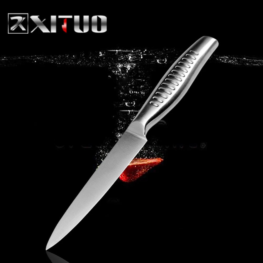 XITUO 5 дюймовые кухонные ножи для очистки овощей 3Cr13 нож шеф повара из нержавеющей