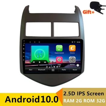 

9" 2.5D IPS Android 10.0 Car DVD Multimedia Player GPS for Chevrolet Aveo 2011 2012 2013 audio car radio stereo navigation