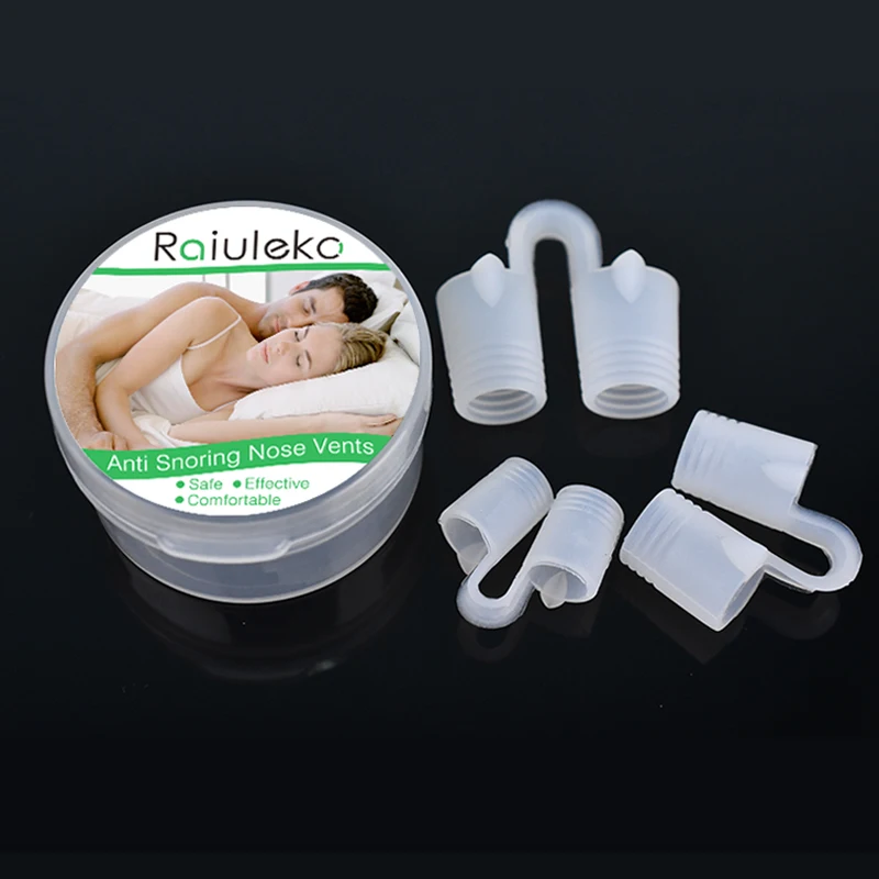 

Anti Snoring Device Mini Silicone Nose Device Healthy Sleep Aid Equipment Relieve Apnea Nasal Dilator Breathe Easily Nose Clip