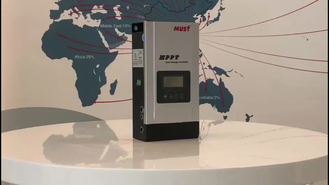 US $349.60 100A12V243648VDC MPPT100A Peak Conversion Efficiency98 MPPT Solar Charge Controller