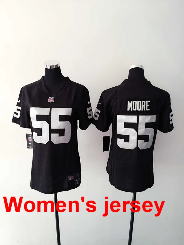 5 A+++ женские все сшитые Окленд s ladies 4 Derek Carr 20 mcfadden 89 Amari Cooper 52 Khalil Mack Jersey - Цвет: 5