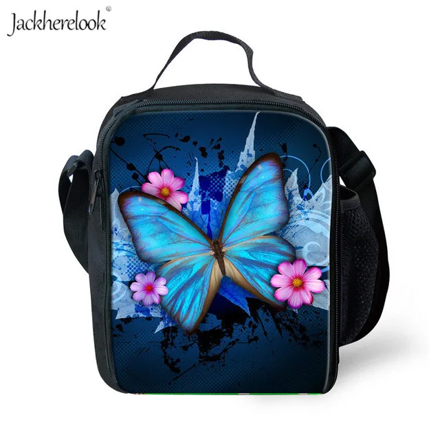 Jackhereook милые детские школьные рюкзаки с принтом бабочек большой емкости школьные сумки детский подарок книжные сумки ранец Mochilas - Цвет: Z165G