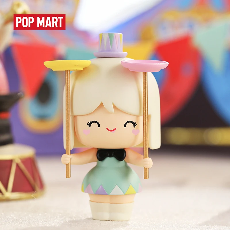 POPMART куклы Momiji Цирк серии игрушки фигурка подарок на день рождения Детская игрушка