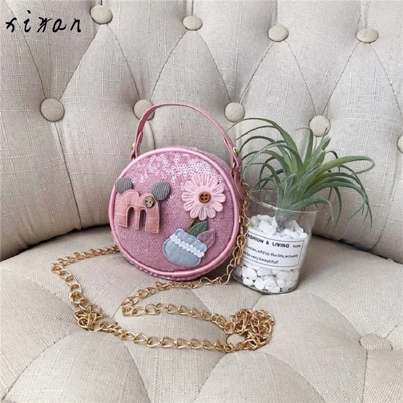 

2019 Child Mini Round Wechat Expression Small Coin Purse Wallet Purse Handbag Cute Mini Money Bags Pouch for Boys Girls