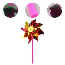 Газон Pinwheels, вечерние Pinwheels ветряная мельница Радуга Pinwheel DIY Pinwheels набор для детей игрушка сад газон декор, 20 шт. E65D
