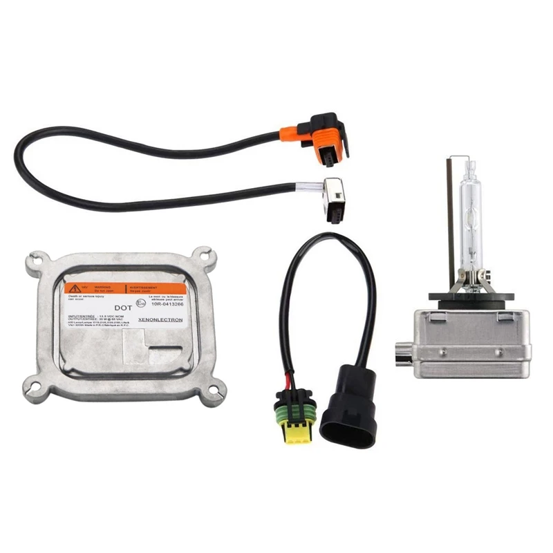 BEST QUALITY  Xenon HID Headlight Ballast with Igniter and Bulb&Power Cable for Ford Lincoln 10R034663 8A5Z13C170