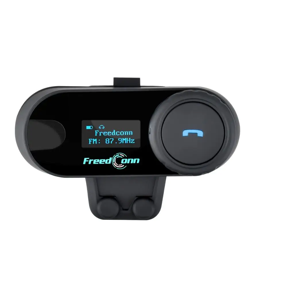 Buy FreedConn TCOM SC BT Interphone Motorcycle Helmet Intercom Wireless Bluetooth Headset Waterproof Intercom LCD FM