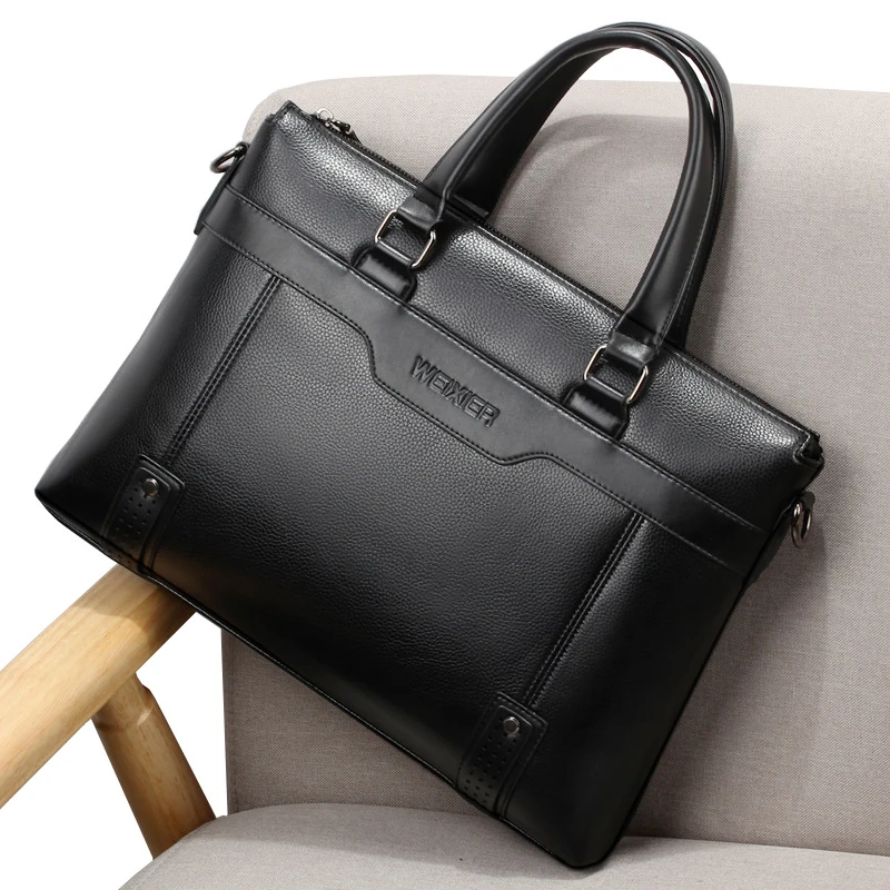 Мужской деловой портфель maleta bolso hombre lawyer sac luxe мужской кожаный мессенджер lo mas vendido