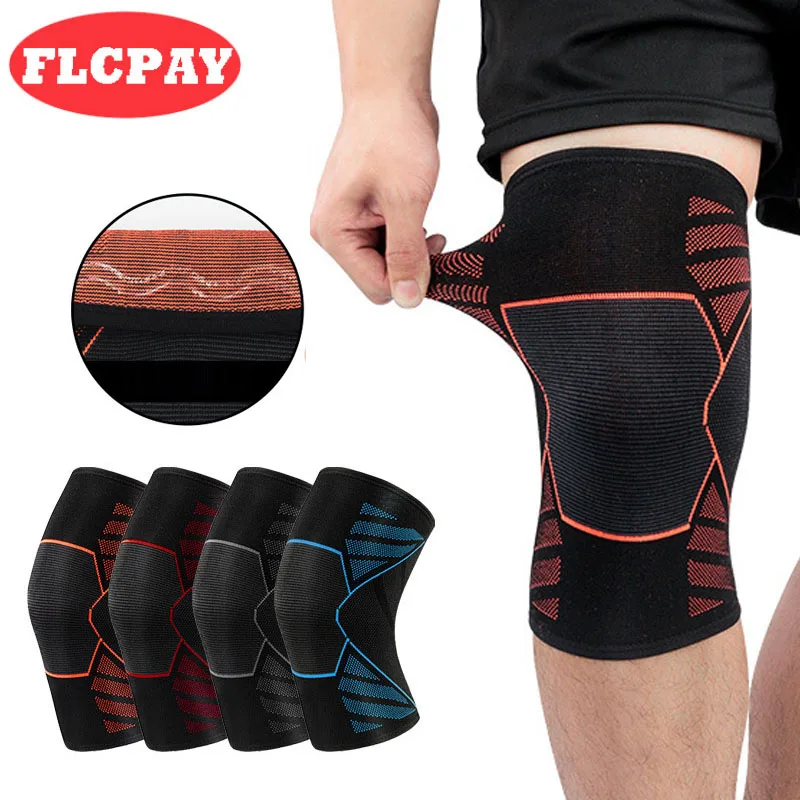 

1 PCS Elastic Nylon Elbow Knee Pads Gym Fitness Protector Support Patella Guard Compression Elbow Knee Sleeve Brace Kneepad