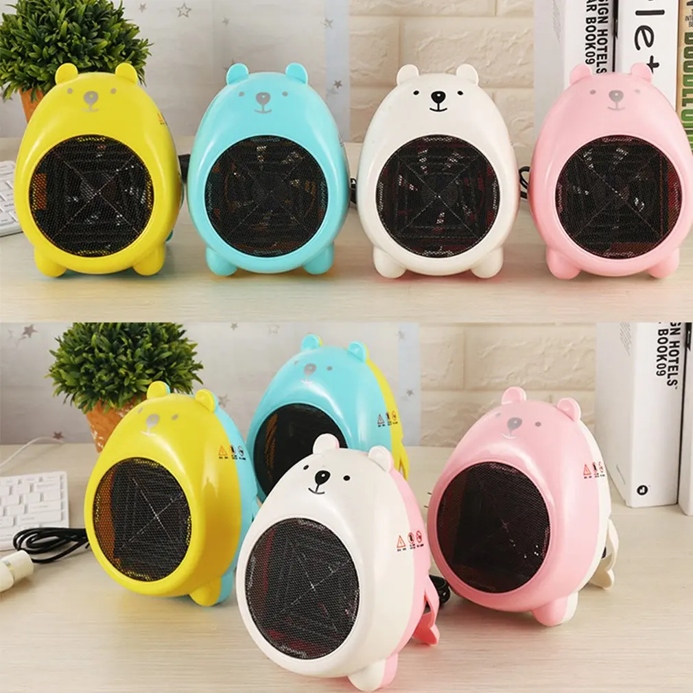 

Cartoon Mini Heaters Cold Household Heaters Desktop Small Power Heaters Small Sun Home Heaters Cute Warm Fan Home Heater