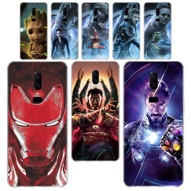 Erilles Marvel Мстители доктор странные чехол для телефона OnePlus 5 5T 6 7T Pro 6T 7 3T из мягкого