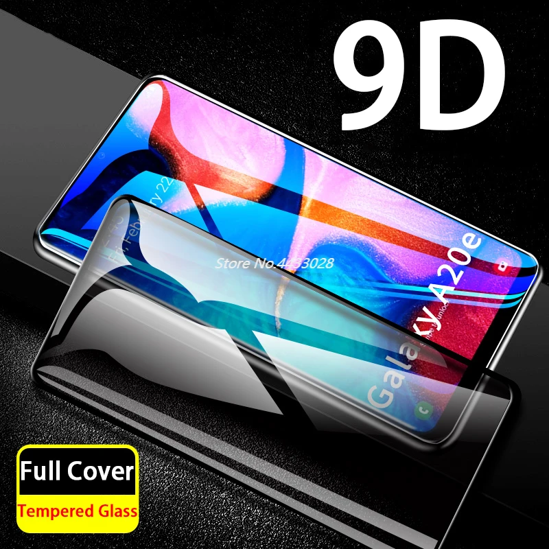 Защитное стекло закаленное 9D для Samsung Galaxy A10 A20 A20e A30 A40 A50 A60 A70 A80 A90 | Мобильные