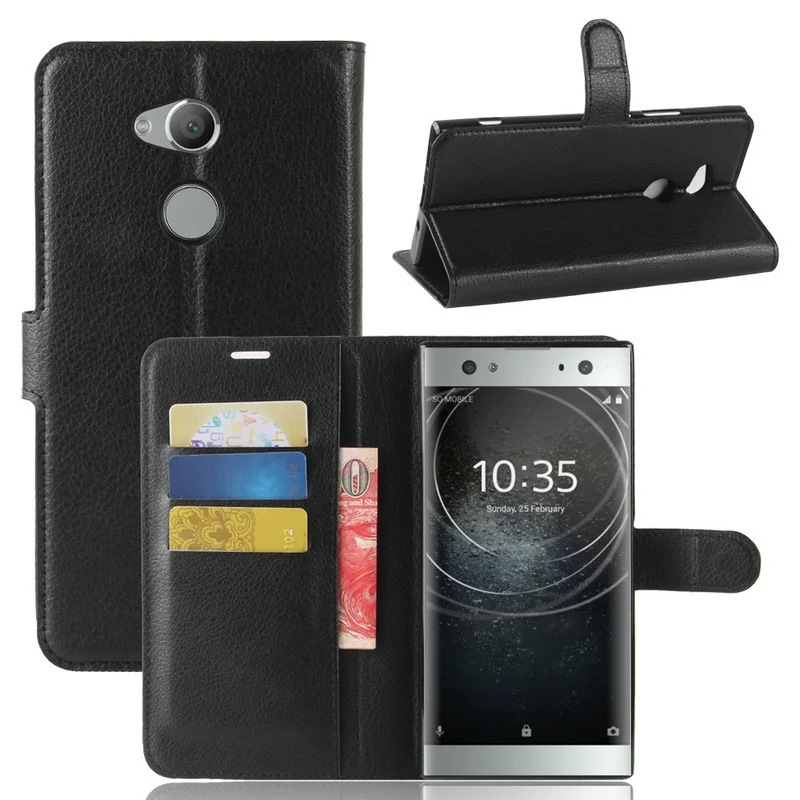 Case Wallet Phone Case for Sony Xperia XA2 Ultra Dual H3213 H3223 H4213 H4233 XA2 H3113 H3123 H3133 H4113 Flip Leather Cover 4