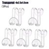 5pcs transparent