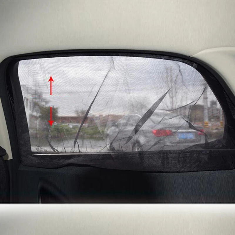2 шт анти насекомых москитный солнцезащитный экран окна автомобиля сетчатый экран двери занавес