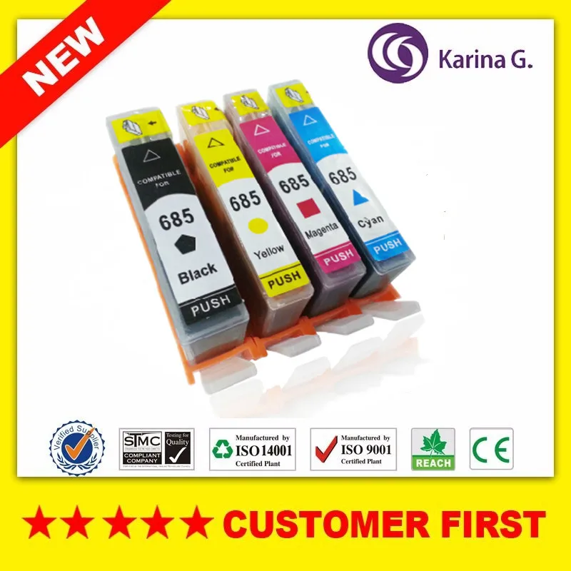 

Compatible Ink Cartridge For hp685 HP 685 CZ121AA suit for HP Deskjet Ink Advantage 4625 Deskjet 4615/5525/3525/6525 Printer