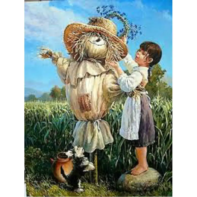 5d алмазная живопись полная выкладка круглая вышивка пучок наборы для вышивки