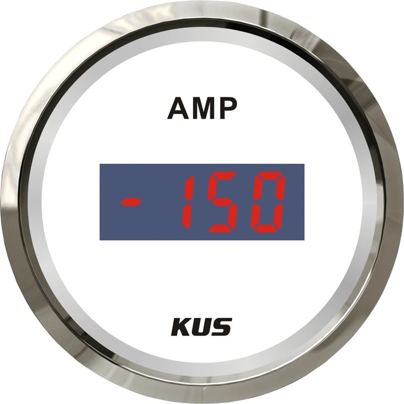 1 шт. амперметры gps амперметры 52 мм Ампер м 12 В/24 В для корабля авто с датчиком черный и белый