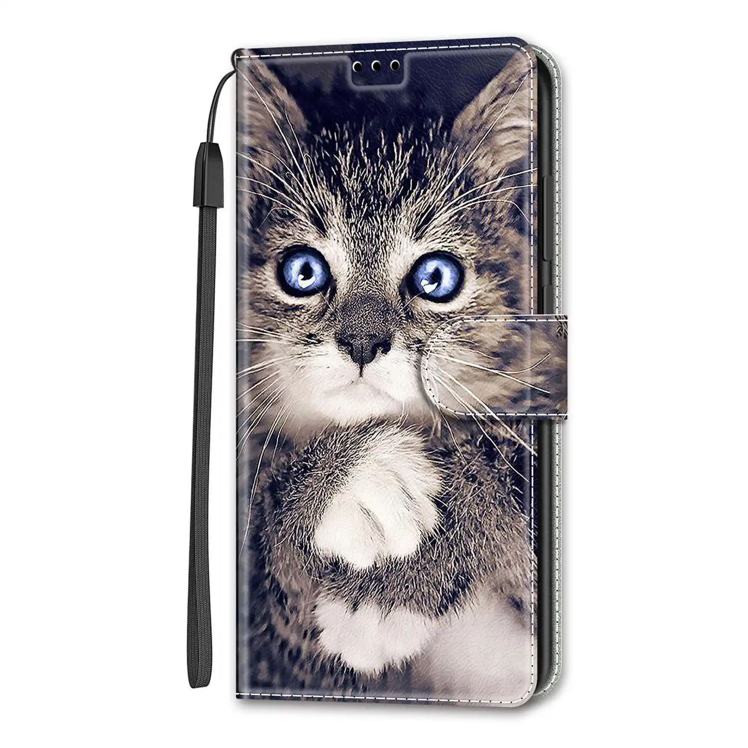 Etui Flip Leather Phone Case For OPPO A53 A53S A73 A93 A93S A54 A74 A94 4G 5G Fasion Girl Wallet Card Holder Stand Book Cover oppo phone back cover
