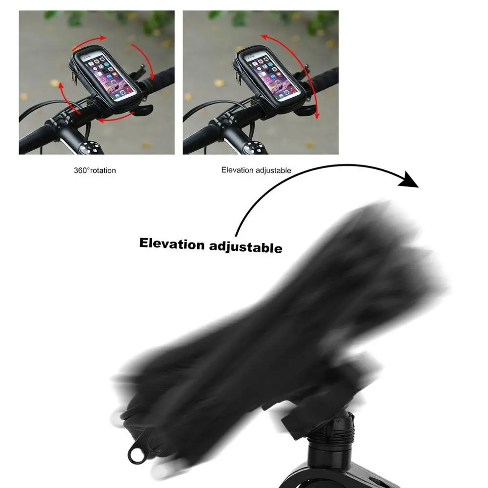 Водонепроницаемый держатель телефона Zakken Motorfiets крепление для телефона Zak Fiets сенсорный экран телефон Beugel чехол 5,5/6,2 i