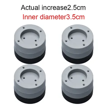 

Washer Dryer Anti-vibration Pads Fridge Washer Leveling Feet Washer and Dryer Pedestals YU-Home