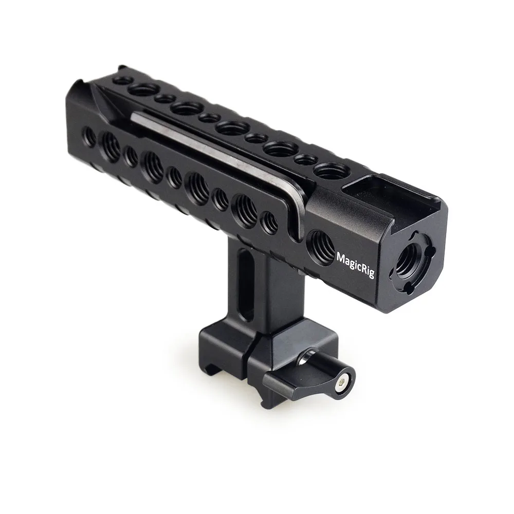 MAGICRIG Quick Release NATO верхняя ручка с холодным башмаком для камеры DSLR клетка для видеокамеры