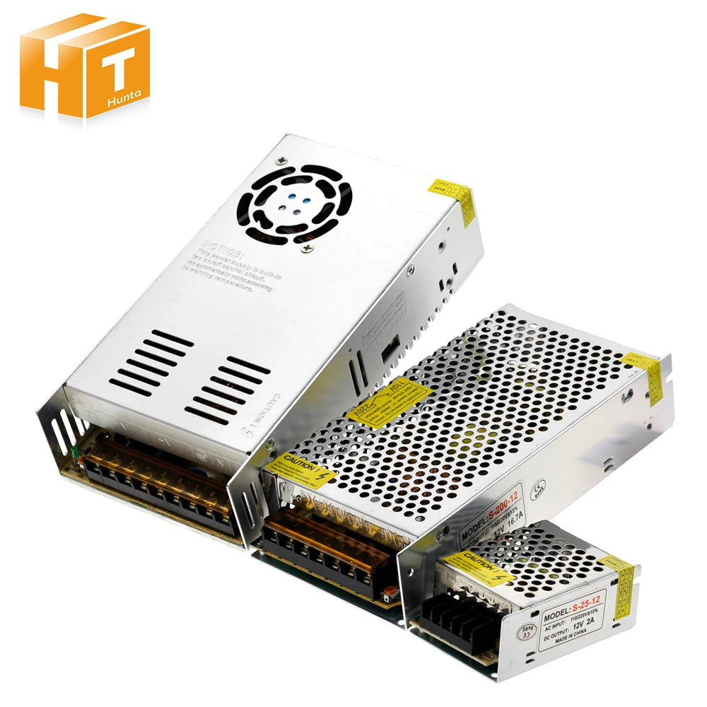 Источник питания DC12V 1A 2A 5A 8.3A 10A 15A 16.7A 20A 25A 30A 33A 40A 50A Трансформаторы освещения