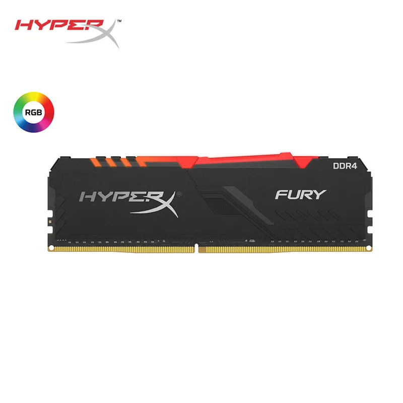 Память HyperX FURY DDR4 RGB один модуль 2666 МГц 3000 3200 ОЗУ для настольного компьютера 8 ГБ 16