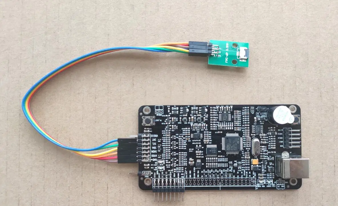 Goodez Teste Ferramenta de Depuração Placa para Capacitiva Tela Sensível ao Toque 4.1 Nova Versão para Repelente de Rádio Gt911 9271 928 915 9110 963 - Imagem 6